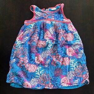 Gymboree Blue and Pink Kids Dress